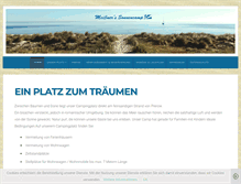 Tablet Screenshot of meissners-sonnencamp.de